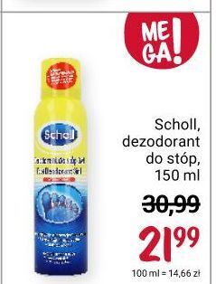 Rossmann Dezodorant do stóp 3 w 1 scholl oferta