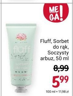 Rossmann Sorbet nawilżający do rąk soczysty arbuz fluff superfood oferta