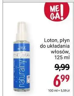 Rossmann Płyn do układania włosów naturalny loton 2 oferta