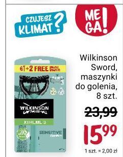 Rossmann Maszynka do golenia wilkinson xtreme 3 sensitive oferta