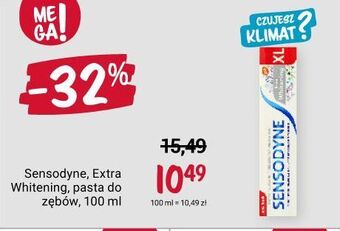 Rossmann Pasta do zębów sensodyne extra whitening oferta