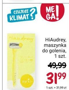 Rossmann Maszynka do golenia żółta wilkinson intuition hiaudrey oferta