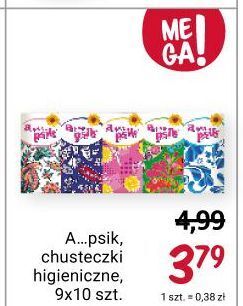 Rossmann Chusteczki higieniczne a... psik oferta