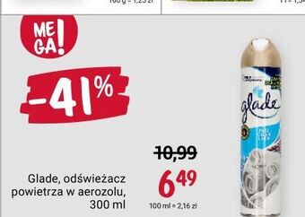 Rossmann Odświeżacz powietrza pure clean linen glade by brise oferta