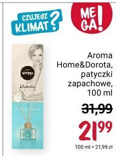 Rossmann Patyczki zapachowe świeże powietrze aroma home & dorota oferta
