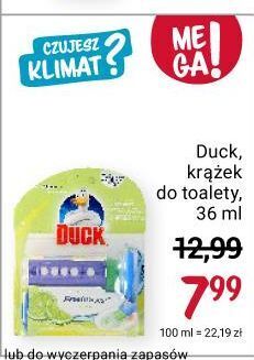 Rossmann Krążki żelowe lime duck fresh discs oferta