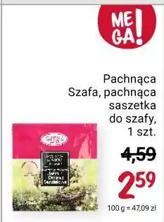 Rossmann Saszetka do szafy jaśmin i drzewo sandałowe pachnąca szafa oferta