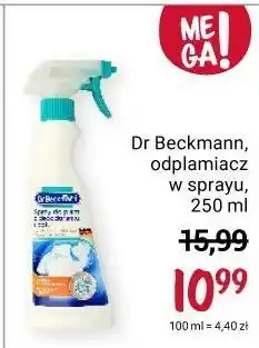 Rossmann Odplamiacz w spray dr. beckmann oferta