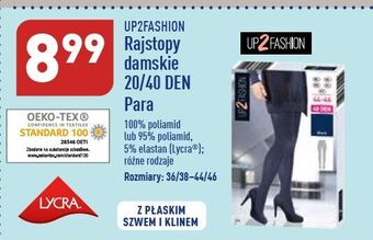ALDI Rajstopy damskie 40 den up2fashion oferta
