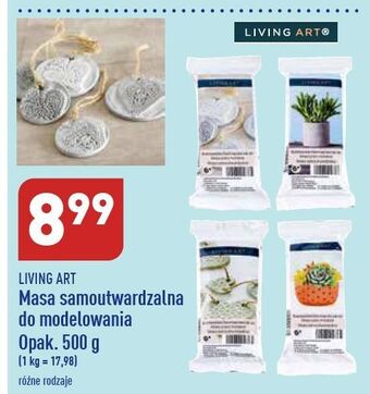 ALDI Masa samoutwardzalna do modelowania living art oferta