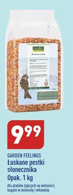 ALDI Pestki słonecznika łuskane garden feelings oferta