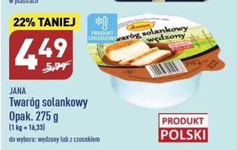 ALDI Twaróg solankowy wędzony jana oferta