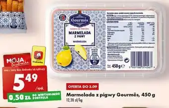 Biedronka Marmolada z pigwy gourmes oferta