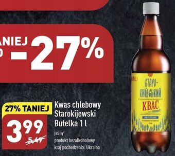 Kwas chlebowy starokijewski jasny