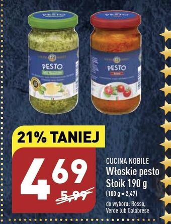 ALDI Pesto verde cucina nobile oferta