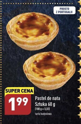 ALDI Pastel de nata oferta