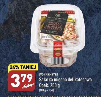 ALDI Sałatka mięsna wonnemeyer feinkost oferta