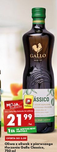 Biedronka Oliwa classico gallo oferta