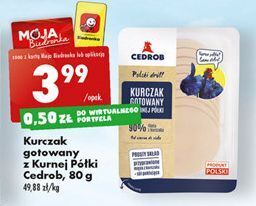 Biedronka Kurczak gotowany z kurnej półki cedrob oferta