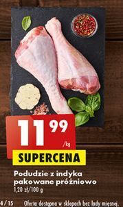 Biedronka Podudzie z indyka oferta