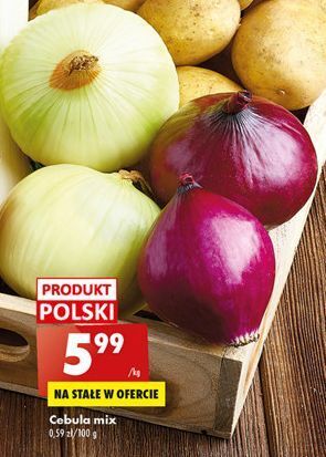 Biedronka Cebula mix oferta