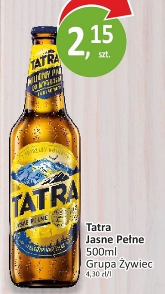 Passa Tatra piwo jasne pełne 500 ml oferta