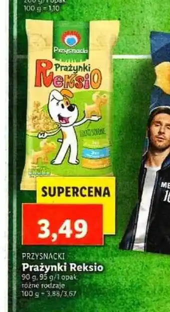 Lidl Prażynki Reksio 90g oferta