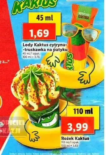 Lidl Różek Kaktus 110ml oferta