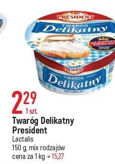 E.Leclerc Twarożek delikatny naturalny president oferta