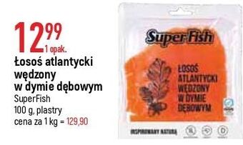 E.Leclerc Łosoś atlantycki wędzony w dymie dębowym superfish oferta