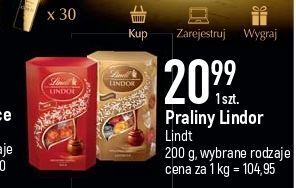 E.Leclerc Bombonierka milk lindt lindor oferta