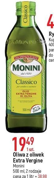 E.Leclerc Oliwa z oliwek extra vergine monini classico oferta