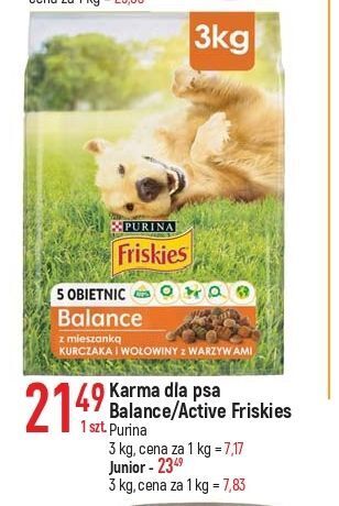 E.Leclerc Karma dla psa junior z kurczakiem i marchewką w sosie friskies vitafit oferta