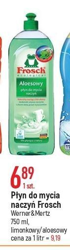 E.Leclerc Płyn do mycia naczyń limonkowy frosch oferta