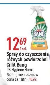 E.Leclerc Spray do łazienki cillit bang naturally powerful oferta