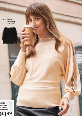 BonPrix Sweter damski bonprix oferta