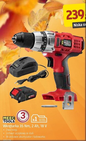 Jula Wkrętarka meec tools oferta