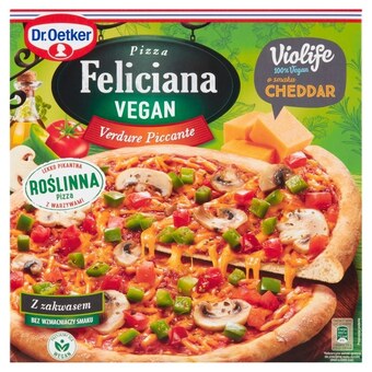 Żabka Dr. oetker feliciana vegan pizza verdure piccante 345 g oferta