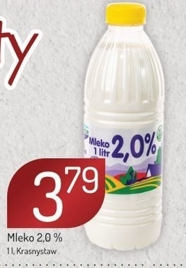 Avita Krasnystaw twoje zdrowie mleko 2,0% 1 l oferta