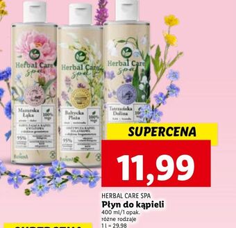 Lidl Odżywczy balsam pielęgnacyjny bałtycka plaża farmona herbal care spa oferta