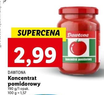 Lidl Koncentrat pomidorowy dawtona oferta