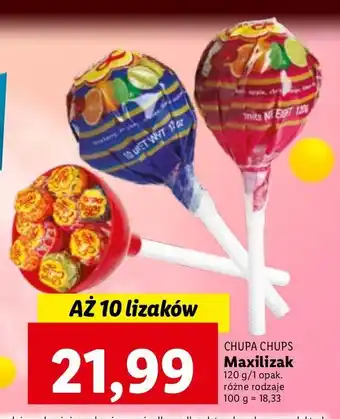 Lidl Lizak mega chupa chups oferta