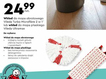 Biedronka Wkład do mopa turbo 2w1 vileda oferta