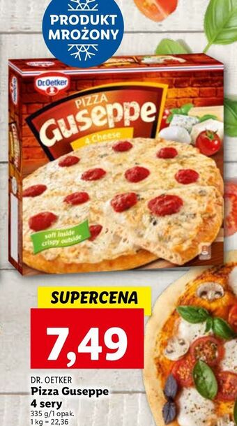 Lidl Pizza cztery sery dr. oetker guseppe oferta