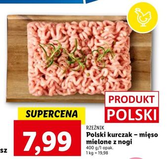 Lidl Mięso mielone z nogi kurczaka rzeźnik codzienna dostawa oferta