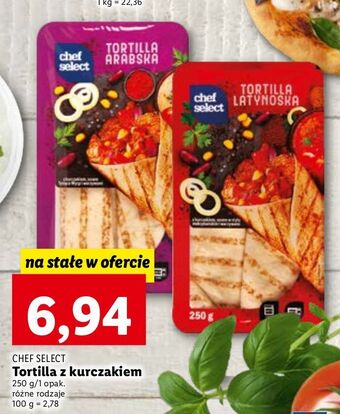 Lidl Tortilla latynoska chef select oferta