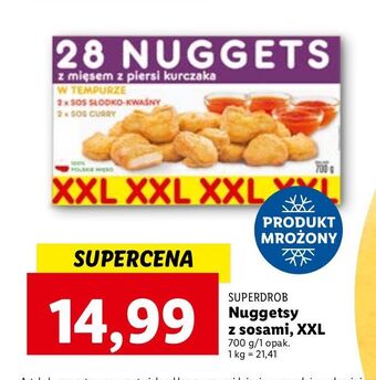 Lidl Nuggetsy + 4 sosy superdrob oferta