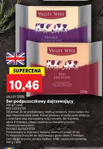 Lidl Ser red leicester valley spire oferta