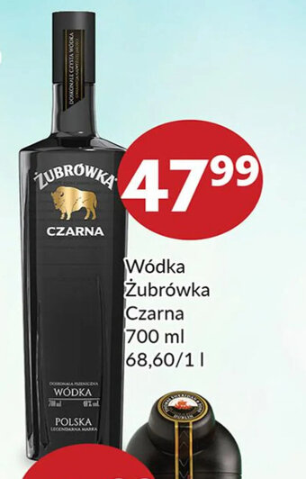 Prim Market Żubrówka Czarna Wódka 700 ml oferta
