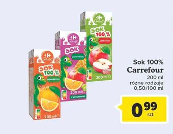 Carrefour Market Sok jabłkowy carrefour classic oferta